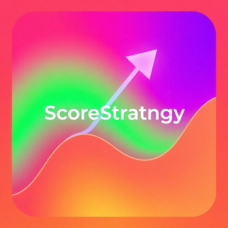 ScoreStrategy brand mark — Fintech